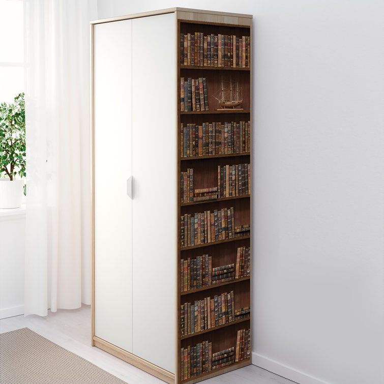 Walplus Vintage Bookshelf Wall Decal & Reviews Wayfair